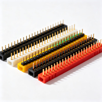 Connecteur à courant élevé noir en laiton PH-2.54-1x40 3A par broche 20mOhm pour prototypage de PCB et projets