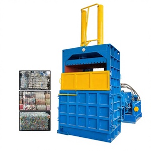 Máquina Empacadora Hidráulica Vertical Automática Multifunción de 260 Toneladas con Alta Seguridad para Reciclaje de Cartón, Botellas de PET y Metal - Product Image 1