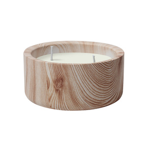 Vente en gros de bougies en céramique à 3 mèches faites à la main avec finition marbrée, bougies parfumées créatives, décorations de mariage pour la maison - Product Image 5