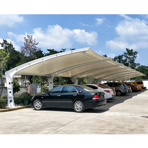 Estructuras de Tela Resistentes para Estacionamiento, Estructura Tensada para Coches, Cobertizo para Coches con Estructura Tensada de PVC, Cobertizo para Estacionamiento - Product Image 4