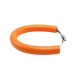 ZUQING แหวนป้องกันท่อไอเสีย 90 มม. 145 มม. ซิลิโคนสีส้มสำหรับป้องกันการตกกระแทกสำหรับการดัดแปลงรถจักรยานยนต์ออฟโรด - Product Image 4