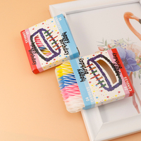 Bougies spirales d'anniversaire de bonne qualité, rose pastel, écologiques, sans fumée, pour fêtes et célébrations de Pâques