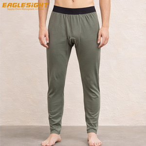 Pantaloni Base Layer in Lana Merino per Uomo, 17,5 Micron, 150gsm, Leggings Termici Leggeri - Product Image 1