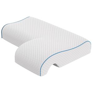 <span class=keywords><strong>Almohada</strong></span> de Espuma Viscoelástica Ergonómica Antipresión <span class=keywords><strong>para</strong></span> Parejas <span class=keywords><strong>con</strong></span> Orificio <span class=keywords><strong>para</strong></span> el <span class=keywords><strong>Brazo</strong></span>, Ideal <span class=keywords><strong>para</strong></span> Abrazarse, Alivio del Dolor de Cuello y Hombros - Product Image 1