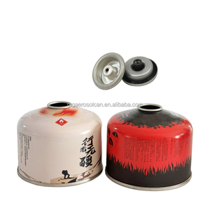 <span class=keywords><strong>Precio</strong></span> al por Mayor, Lata de <span class=keywords><strong>Butano</strong></span> Vacía Personalizada de 450g con Válvula de Rosca, Recipientes de Gas Propano para Viajes de Camping - Product Image 6