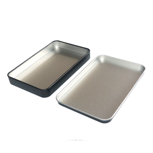 Venta directa de fábrica Tarjeta de regalo personalizada Caja de lata de metal Caja de embalaje cosmética duradera para almacenamiento creativo - Product Image 5