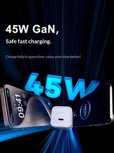 <span class=keywords><strong>Chargeur</strong></span> rapide <span class=keywords><strong>Mophie</strong></span> 45W Type-C USB-C compatible avec iPhone 17 Pro Max, iPad, tablette Huawei, Android - Product Image 2