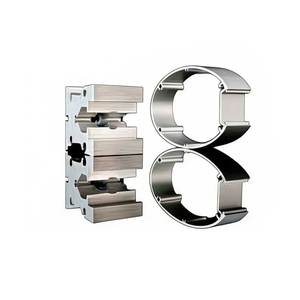 Perfil de Extrusión de Aleación de Aluminio por Extrusión en Caliente Personalizado de Vietnam, Diseñado para Vigas de Soporte Arquitectónico y Rieles de Guía para Oficinas - Product Image 3