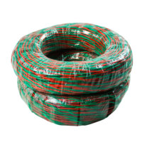 Câble torsadé RVS de qualité durable pour veste pliable, toutes tailles 2*0.75 à 2*4, couleurs standard torsadées, homologué 300/500V