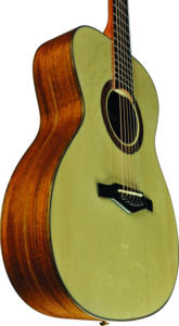 EKO GUITARS - WOW 018 SO SPRUCE/OVANGKOL EQ, guitarra acústica electrificada HQ, forma de auditorio, tapa de abeto italiano sólido - Product Image 5