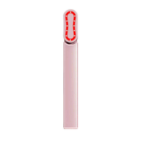 Masseur oculaire multi-angles à lumière rouge, appareil de soin ionophorétique rechargeable par USB, réduit les cernes, les poches sous les yeux et les gonflements