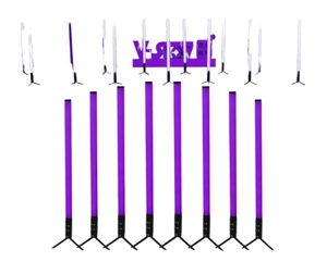 Dj Lights Batería inalámbrica portátil Led Tube Light <span class=keywords><strong>APP</strong></span> WIFI Controles Club Party DJ Stage Lights - Product Image 1