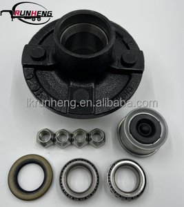 Pièces de remorque de type américain à grand <span class=keywords><strong>prix</strong></span>, essieu de remorque à 4 trous pour moyeu de roue de remorque de 2000 Lbs - Product Image 2