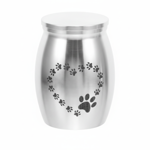 Urnes funéraires en laiton pour cendres d'animaux de compagnie urnes funéraires petites fournitures funéraires urne classique élégant en gros animal de compagnie - Product Image 1