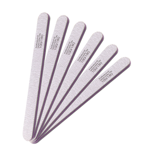 Lime à ongles droite double face grain 80/100, lime à ongles professionnelle pour manucure, outil de salon en gros - Product Image 2