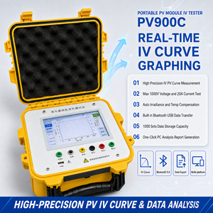 Testeur <span class=keywords><strong>de</strong></span> module PV portable 45 kW, testeur <span class=keywords><strong>de</strong></span> panneau solaire, multimètre pour panneau PV pour l'analyse des courbes IV et PV - Product Image 3