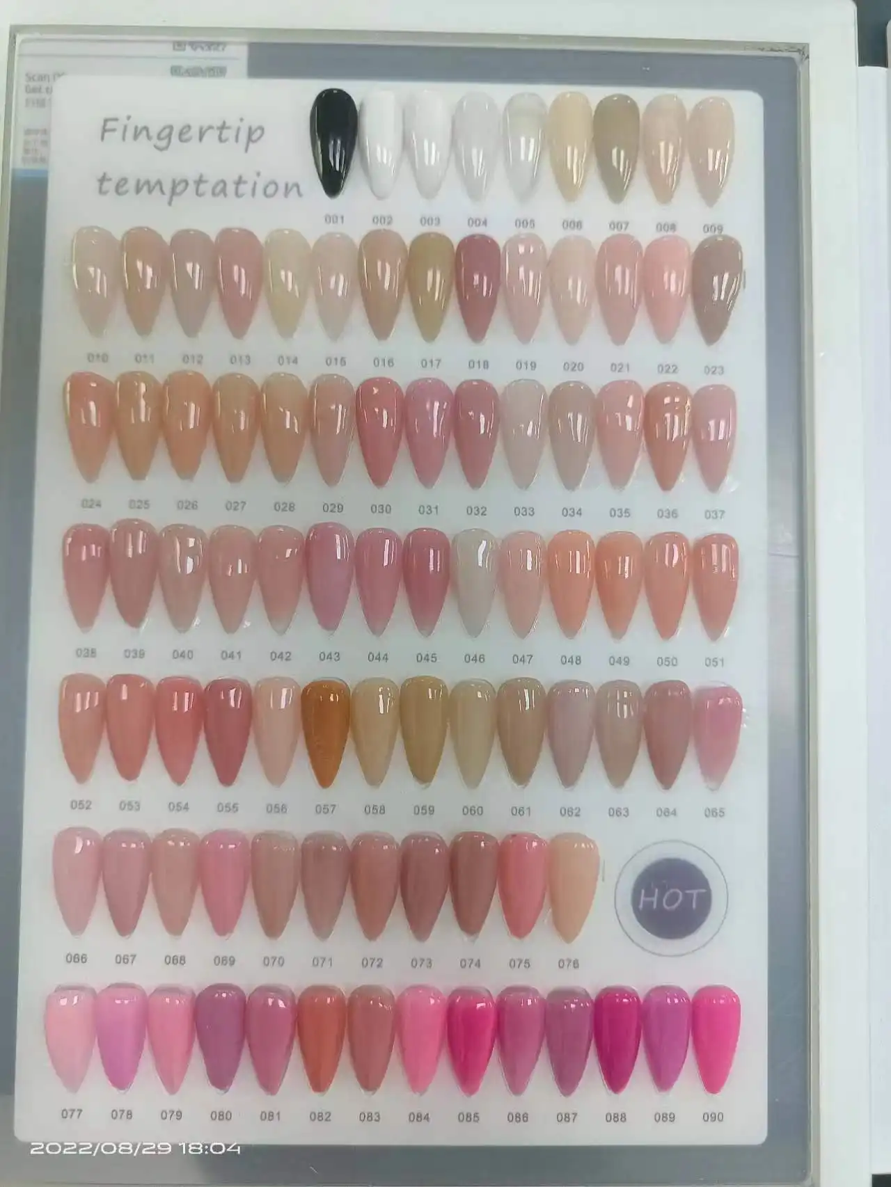 Kg emballage poudre acrylique automne couleur personnalisée ongles poudre 1000 couleurs en stock