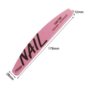 <span class=keywords><strong>Lima</strong></span> de <span class=keywords><strong>Uñas</strong></span> de Media Luna de Alta Calidad, Limas de <span class=keywords><strong>Uñas</strong></span> Coloridas de Doble Cara, Herramienta de Manicura, <span class=keywords><strong>Lima</strong></span> de <span class=keywords><strong>Uñas</strong></span> de Esponja EVA Elástica - Product Image 2