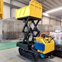 800kg Mini Crawler Track Dumper Kleiner Transporter für die Landwirtschaft