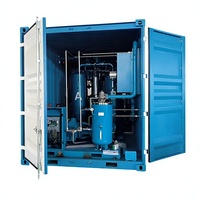 Compresseur d'air à vis conteneurisé 185 CFM, certifié CE ISO9001, isolé thermiquement pour climat froid, anti-poussière, diesel, pour forage de roche et exploitation minière