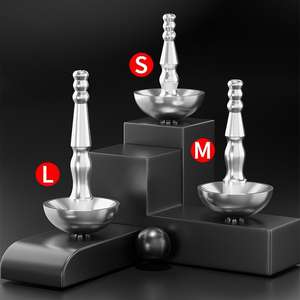 Penis Plug Pendek Berbentuk Jamur, Tongkat Berongga, Stimulator Dilatasi Uretra, Mainan Seks Dewasa BDSM - Product Image 2