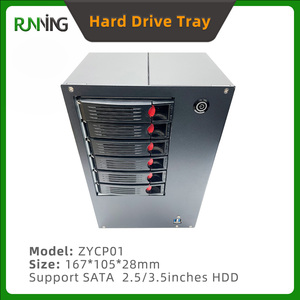 <span class=keywords><strong>Support</strong></span> de <span class=keywords><strong>disque</strong></span> <span class=keywords><strong>dur</strong></span> SATA en aluminium 2,5/3,5 pouces pour serveur - Product Image 4