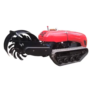 Haohong Merek RC Mini Rotary Tiller Cultivator untuk Dijual