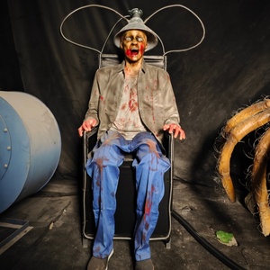 Nouveau Produit Technologique : Modèle <span class=keywords><strong>de</strong></span> Fantôme Pneumatique pour Attraction Effrayante avec Mouvements Personnalisables pour Frissons <span class=keywords><strong>de</strong></span> <span class=keywords><strong>Maison</strong></span> Hantée - Product Image 6