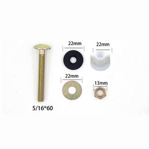 ชุดน็อตพลาสติกชุบสังกะสีสำหรับใช้ในห้องน้ำเครื่องล้างยางสำหรับใช้ในห้องน้ำ - Product Image 3