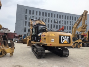 รถขุดตีนตะขาบไฮดรอลิก Caterpillar CAT 320D มือสอง สภาพเดิม 20 ตัน เครื่องจักรสำหรับงานก่อสร้างและขุดดิน - Product Image 6