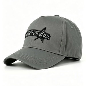Custom Embroidered Baseball <b>Cap</b> Adjustable Cotton Dad Hat with Star Logo Casual Sports <b>Trucker</b> <b>Cap</b> <b>for</b> <b>Men</b> Women - Product Image 2