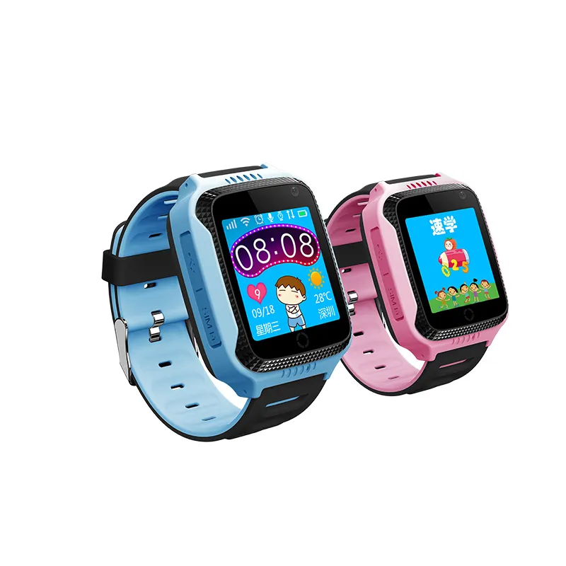 YQT Android детские часы с GPS отслеживанием с Wi-Fi камерой фитнес-треком телефоном внутренней связью Q529 Смарт-часы носимые устройства для детей