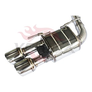 Vortex High Performance Stainless Exhaust for Maserati Ghibli Electronic Valve Controlled Dual Piping <b>Kit</b> - Product Image 4