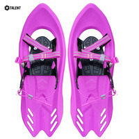 Meilleures ventes de raquettes à neige d'hiver pour la randonnée en montagne, crampons doubles de sécurité robustes en alliage d'aluminium pour la randonnée