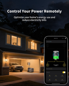ABOK 7200W Portable <b>Power</b> Station With Solar Panels Home Energy Storage System LiFePO4 Solar <b>Generator</b> MPPT Fast Charging - Product Image 5
