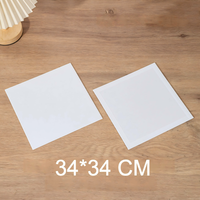 Support à gâteau jetable biodégradable et écologique en carton laminé de qualité alimentaire, avec logo estampé à chaud, taille personnalisée, pliable
