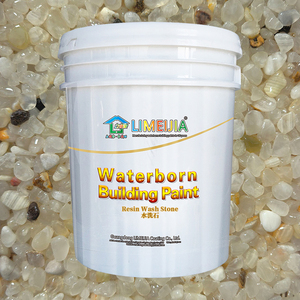 Peinture pour sols en pierre de résine Limeijia en gros : Créez des plateformes routières écologiques et colorées en pierre, construction facile - Product Image 1