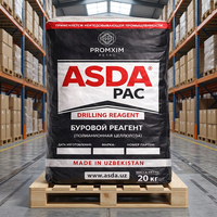 ASDAPAC Cellulose Polyionique HV PAC Modèle 04 95% Viscosité Haute Pureté Agent Auxiliaire Chimique à Base de Coton pour Forage Pétrolier