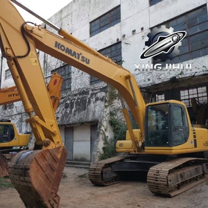 Excavatrice d'occasion Komatsu 220-6, marque japonaise d'origine, 22 tonnes, sur chenilles en caoutchouc, grande taille, modèle 2021, godet de 1,1 m, moteur Cummins - Product Image 4