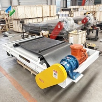 Séparateur magnétique à bande croisée antidéflagrant pour le recyclage et la séparation des métaux usagés, améliorant l'efficacité de la récupération