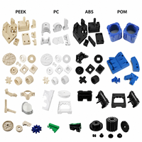 Piezas Moldeadas por Inyección de Plástico Personalizadas de Alta Precisión OEM, Componentes de Ingeniería Industrial, ABS, PC, POM, Nylon, PPS, PEEK, PA66, ISO