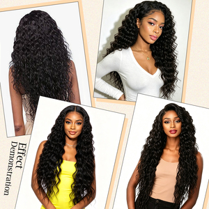 วิกผมแท้จากบราซิล แบบลอนธรรมชาติ 9x6 HD Lace Front  พร้อมผมไลน์ที่ถูกรูปทรงไว้แล้ว  ปมผมฟอกสี  วิกผมแท้สำหรับผู้หญิงผิวสี - Product Image 6