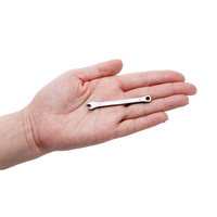 Mini clé combinée en acier inoxydable, clé à fourche métrique, clé à douille fine et petite pour la réparation de vélos et de motos