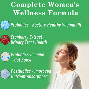 Capsules Complexes pour la Santé Féminine en Gros avec Lactobacillus Lactis pour Soutenir la Santé Vaginale Générale et Capsules L. gasseri - Product Image 4