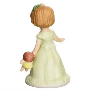 <span class=keywords><strong>Muñeca</strong></span> de porcelana de cerámica para niñas, figurita de porcelana Morena de 3,25 pulgadas de altura - Product Image 2