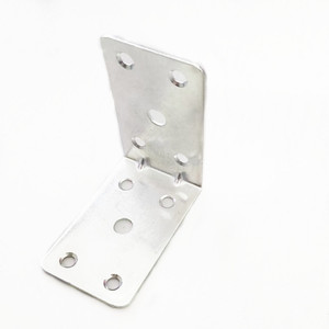 Support d'angle en zinc en forme de L pour cheveux de fixation, 40x65mm, épaisseur 1.4mm, connecteur à angle droit, plaque de support, accessoire de quincaillerie - Product Image 4