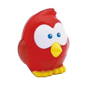 Wholesales PU Foam Simulation Cartoon Red Bird Shaped Venting Slow Rising Stress Reliever Soft Promotional Toy for <b>Kids</b> Adults - Product Image 2