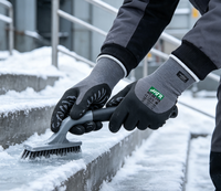 Gants en nitrile personnalisés résistants au froid pour mécaniciens et ingénieurs, durables pour le travail en extérieur, sans latex