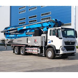 JIUHE Maquinaria de Construcción, Bomba de Concreto de Alta Calidad y Eficiencia, Fabricada en Fábrica, Bomba de Pluma de 52 m, Camión Bomba de Concreto - Product Image 3