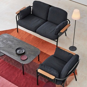 Ensemble de meubles de loisirs d'extérieur au design moderne, protection solaire contre la pluie, alliage d'aluminium pour villas, jardins, <span class=keywords><strong>immobilier</strong></span>, cours, maisons - Product Image 4